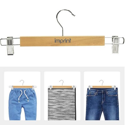 Natural Wooden Pants Hangers