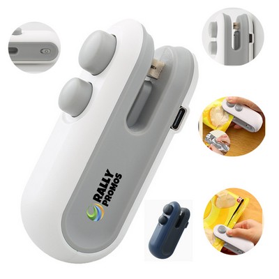 Mini Rechargeable 2" 1 Bag Heat Sealer Machine