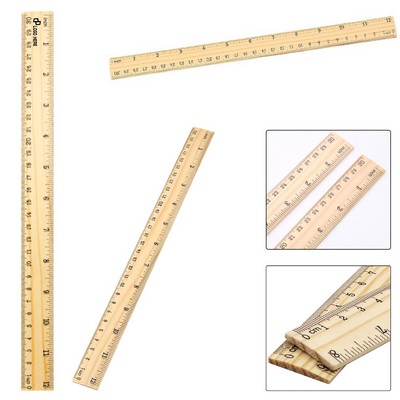 Light Natural Wood Yardstick