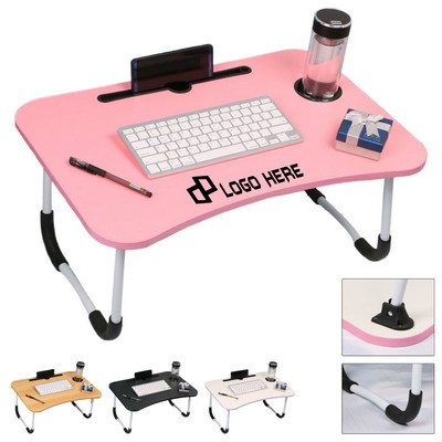 Bed Laptop Desk W/ Cup Holder