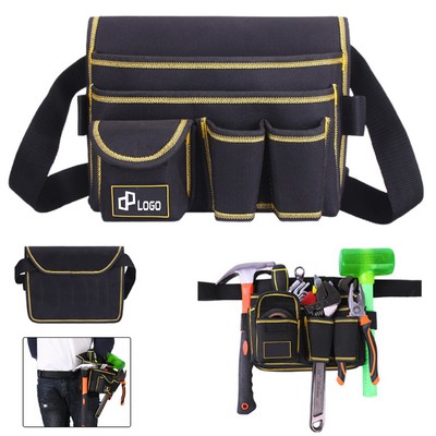 Multi-Pocket Oxford Tool Bag Fanny Pack