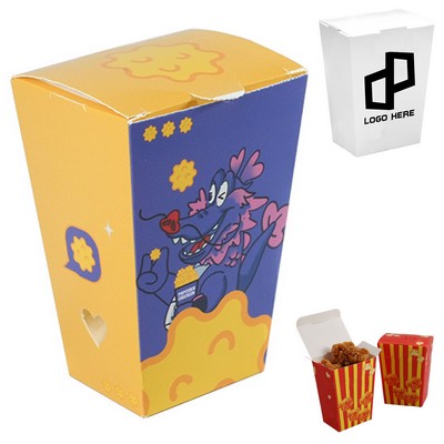 2.76X2.17X3.94" Disposable Popcorn Chicken Box