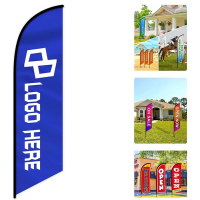 97.49X23.62" Feather Flag