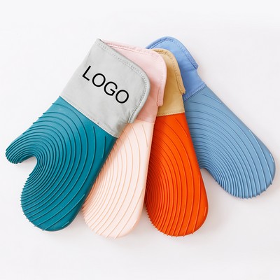 Silicone Heat Resistant Insulated Gloves