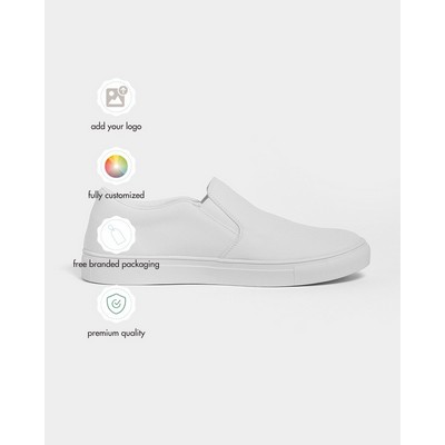 Men's All-Over Print Slip-On Canvas Shoe