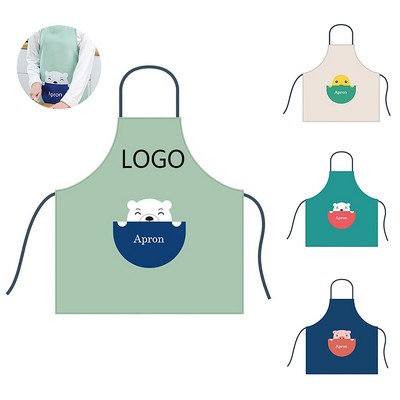 Cartoon Waterproof Apron