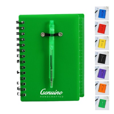 Spiral Ruled Notebook with Pen