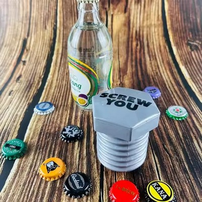 Push Down Beer Bottle Opener