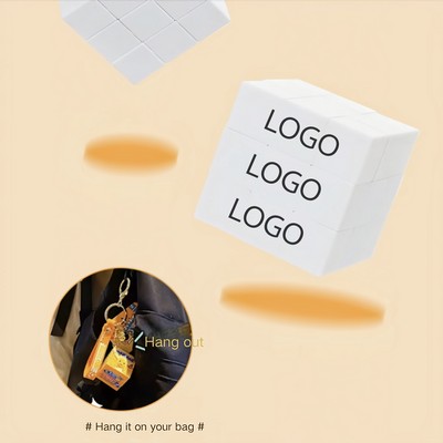 Puzzle Cube Key Chain