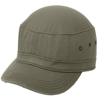 District Distressed Military Hat.