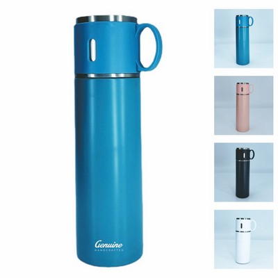 14 Oz Stainless Steel Straw Tumbler