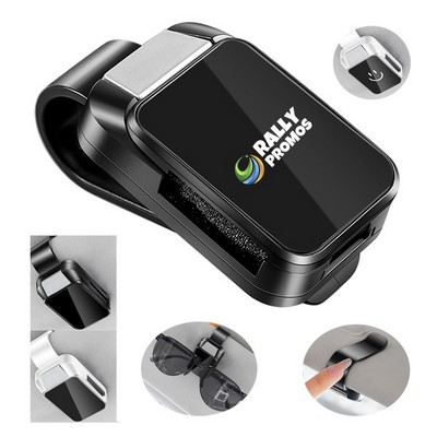 Car Visor Sunglasses Holder Hanging Clip