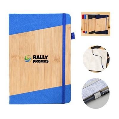 A5 Bamboo Notebook For Office School