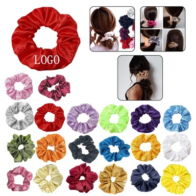 Full Color Hair Scrunchies