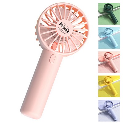 Powerful Dual-Motor Handheld Fan with 3-Speed Setting