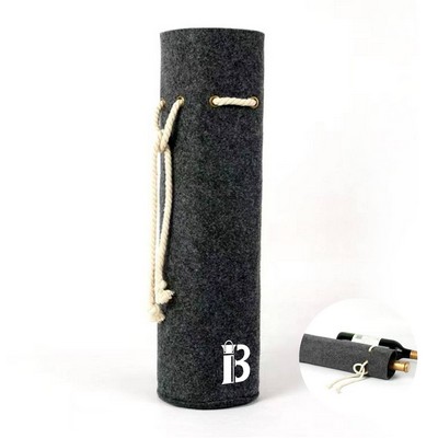Felt Wine Tote