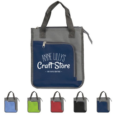 Water-resistant Oxford Fabric Insulated Tote Bag