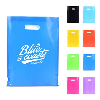 Die-Cut Handle PE Shopping Bag