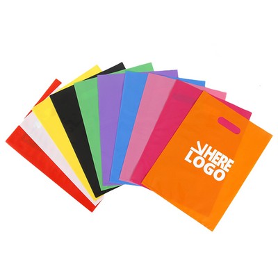 Flat-Mouthed Plastic Handbag