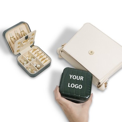 Travel Jewelry Box With Mirror