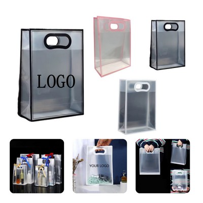 Clear PVC Large Shopping Bag