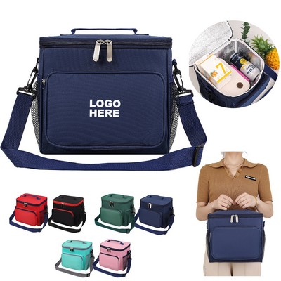 Hot & Cold Food Bag School Office Picnic Leakproof Cooler Tote Insulated Lunch Bag