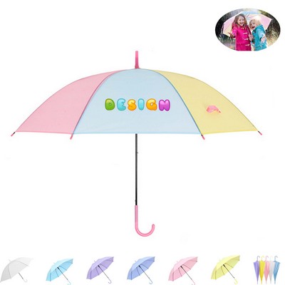 PVC Frosted Advertising Umbrella Automatic