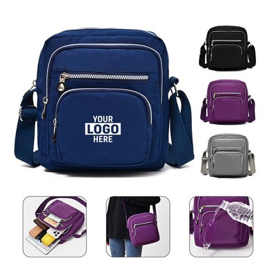 Waterproof Nylon Crossbody Bag