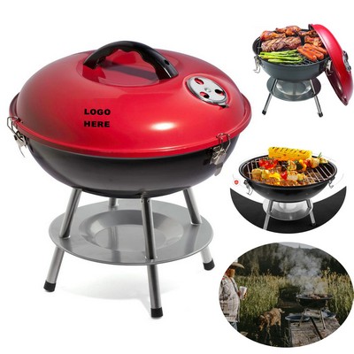 Portable Outdoor Cooking Grill Barbecue Charcoal Grill for Backyard Camping