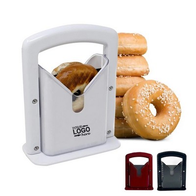 Stainless Steel Bagel Guillotine Slicer