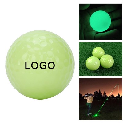 Glow in The Dark Golf Balls Night Practice Fluorescent Luminous Golf Balls