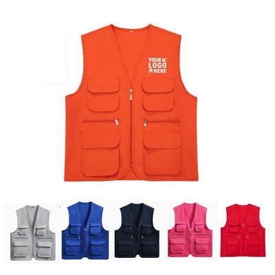 Multi Pockets Outdoor Camping Vest