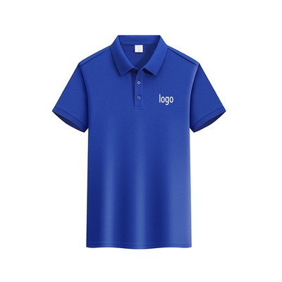 Custom Promotional Polo Shirts—Premium Corporate & Team Apparel—Moisture-Wicking 65/35 Cotton-Poly