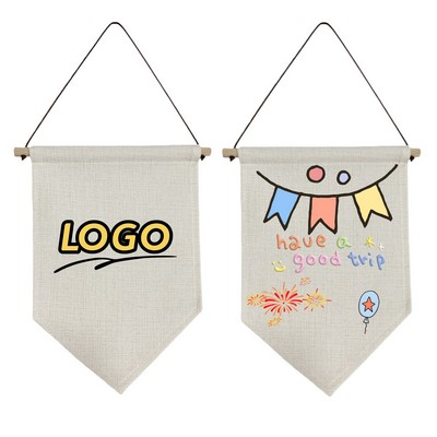 Hanging Wall Canvas Flag