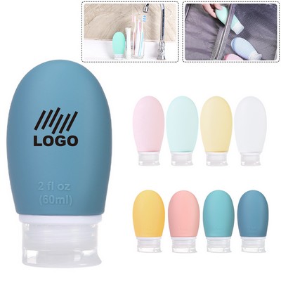 2oz Leak Proof Silicone Travel Bottle