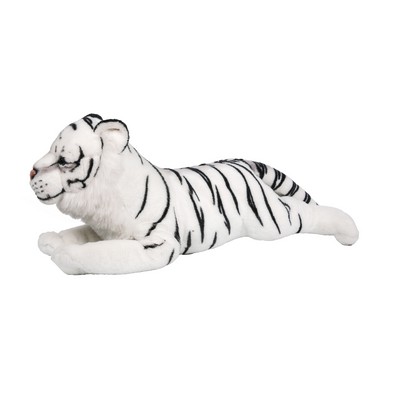 Laying on All Fours White Tiger