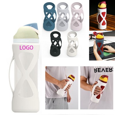 Plastic Cup Sleeve with Handle