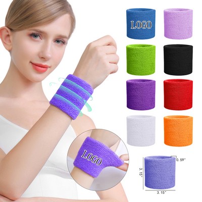 Knitted Sweat-Absorbent Wristband