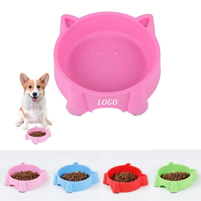 Tilted Cat Food Bowl