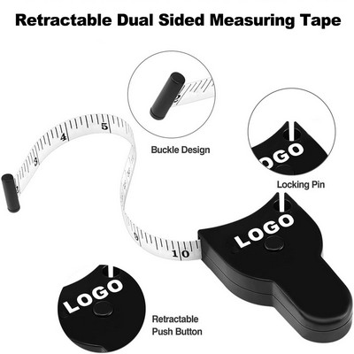 Retractable Dual Sided Measuring Tape