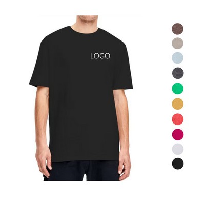 Cotton T-shirt With Round Neck