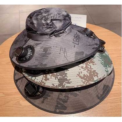 Solar-Powered Fan Hat