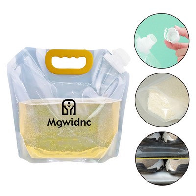 2.5L Transparent Beer Bag with 33mm Spout