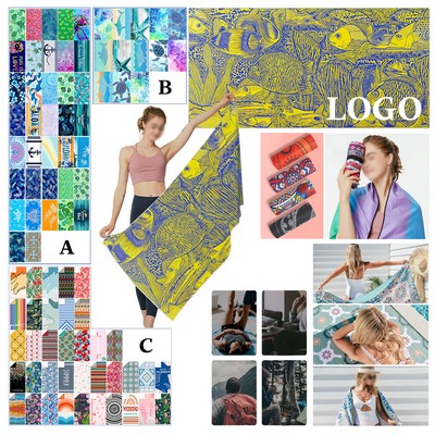 Ultra-Soft Velour Beach Blanket