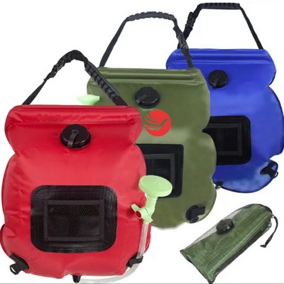 20L Solar Heating Camping Shower Bag