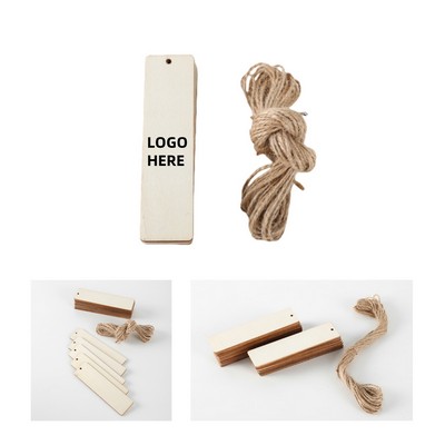 Blank Wooden Bookmark