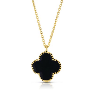 Jilco Black Clover Necklace