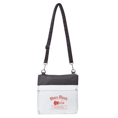 All Access Clear Crossbody Bag with Detachable Strap