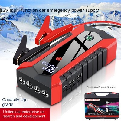 Multi-functional Portable Car Jumpers with LED Lights Emergency Kits
