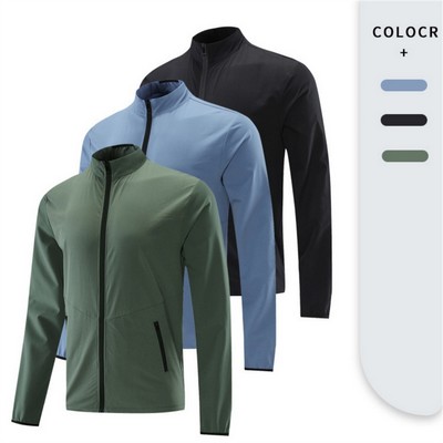 Windproof Water Repellent Athletic Softshell Jacket